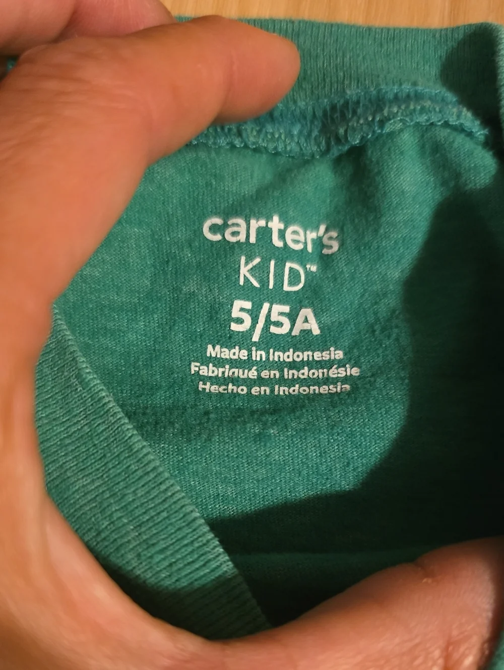Carter's 5 Green 'Let The Shenanigans Begin' Graphic Tee